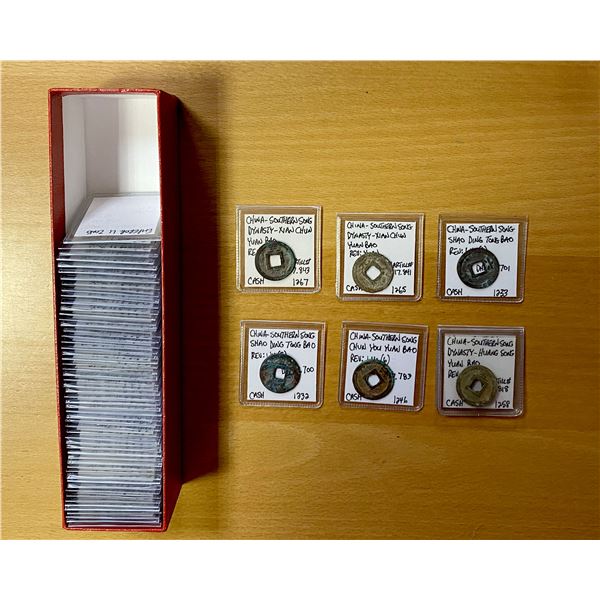 SOUTHERN SONG: LOT of 62 coins