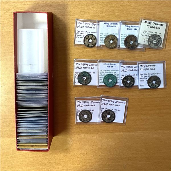 MING: LOT of 60 coins