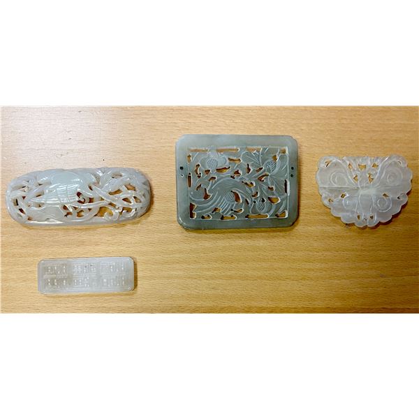 CHINA: LOT of 4 jade items