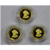 Image 1 : CHINA (PEOPLE'S REPUBLIC): LOT of 3 AV 10 yuan, Proof