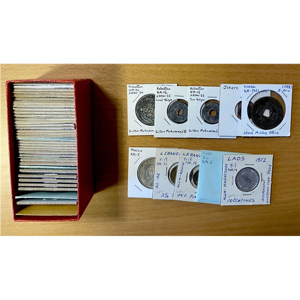 ASIA: LOT of 47 coins