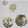 Image 1 : BURMESE KINGDOMS: SET of 4 silver denominations