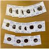 Image 1 : PAHANG: LOT of 16 tin pitis of the early sultans