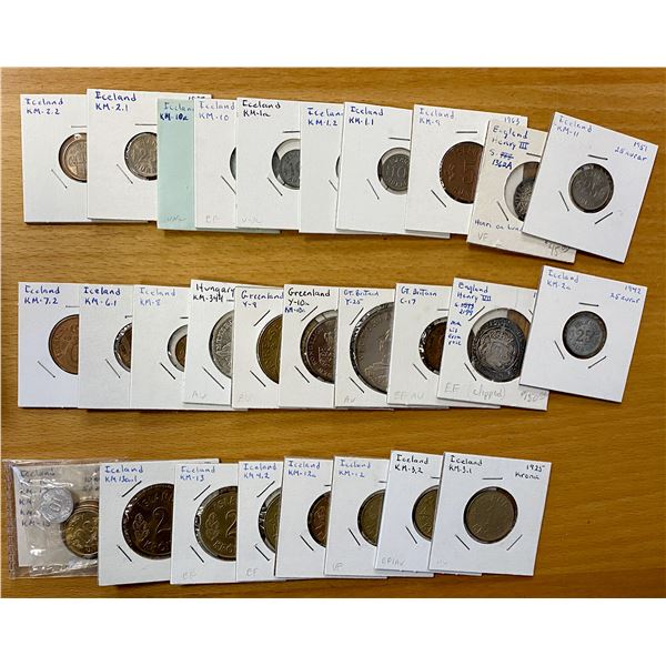 EUROPE: LOT of 32 pieces