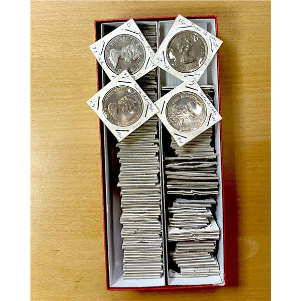 AFRICA: LOT of 168 crowns and minors