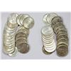 Image 1 : EGYPT: LOT of 45 silver coins