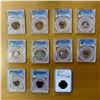 Image 1 : EGYPT: LOT of 11 certified pieces