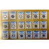 Image 1 : EGYPT: LOT of 18 base-metal coins