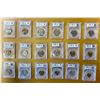 Image 2 : EGYPT: LOT of 18 base-metal coins