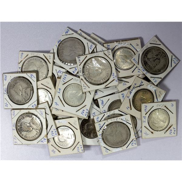 SOUTH AFRICA: LOT of 31 shillings and 2 shillings
