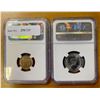 Image 2 : TUNISIA: LOT of 2 slabbed coins