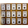 Image 1 : UNITED STATES: LOT of 15 certified silver & clad Proofs, 2006