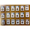 Image 1 : UNITED STATES: LOT of 18 certified silver & clad Proofs, 2016