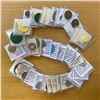Image 1 : EASTERN UNITED STATES: LOT of 46 prison tokens & ephemera items