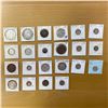 Image 1 : WORLDWIDE: LOT of 22 coins
