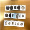 Image 1 : WORLDWIDE: LOT of 18 coins