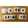 Image 1 : WORLDWIDE: LOT of 17 coins
