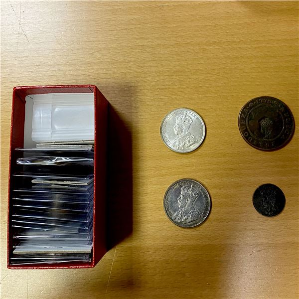 WORLDWIDE: LOT of 27 diverse world coins