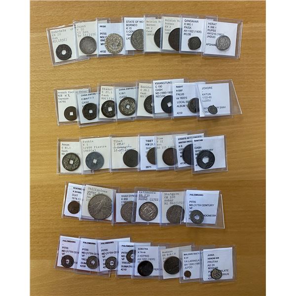 WORLDWIDE: LOT of 37 coins