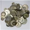 Image 1 : WORLDWIDE: LOT of 104 silver coins