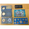 Image 1 : WORLDWIDE: LOT of 3 sets and a medal