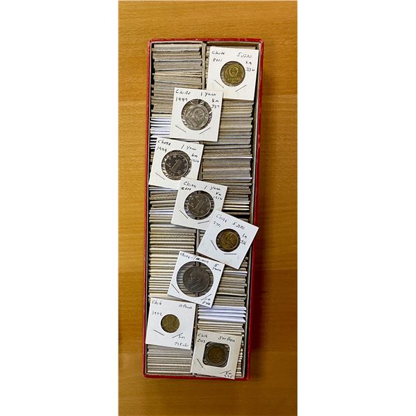 WORLDWIDE: LOT of 251 coins