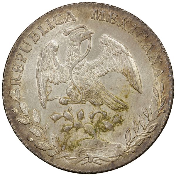 MEXICO: Republic, AR 8 reales, 1892-Pi, Unc