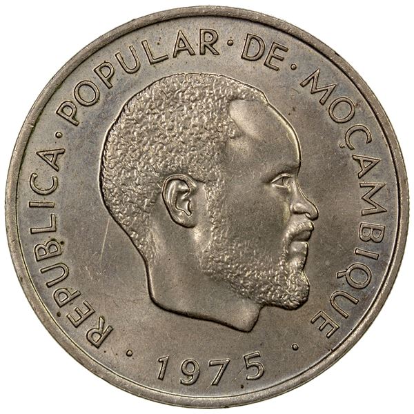 MOZAMBIQUE: Republic, metica, 1975, Unc