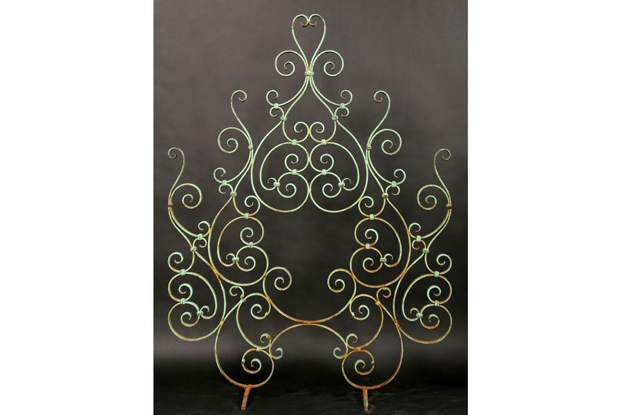 Pair Wrought Iron Rose Trellis Garden Free Stand Image 2 Pair Wrought Iron Rose Trellis Garden Free Stand
