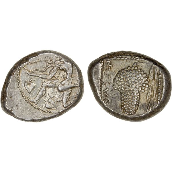 CILICIA: Soloi, AR stater (10.16g), ca. 440-410 BC, EF