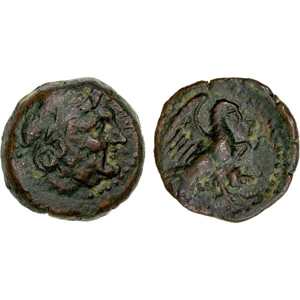 CRETE: Lyttos, AE17 (4.73g), 3rd century BC, VF