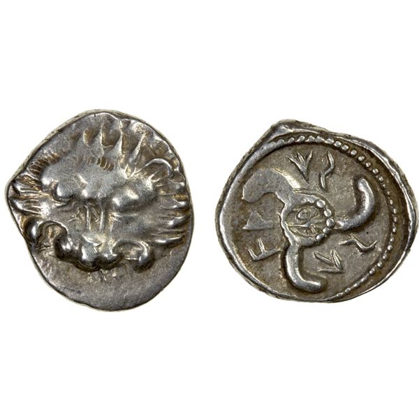 LYCIAN DYNASTS: Vekhssere II, ca. 410/00-390/80 BC, AR 1/3 stater (3.03g), Choice VF