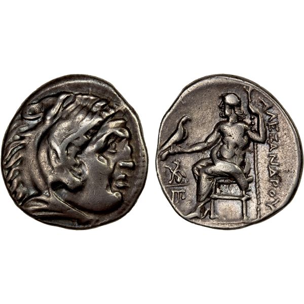 MACEDONIAN KINGDOM: Antigonos I Monophthalmos, stratego of Asia, 320-305 BC, AR drachm (4.32g), Teo,