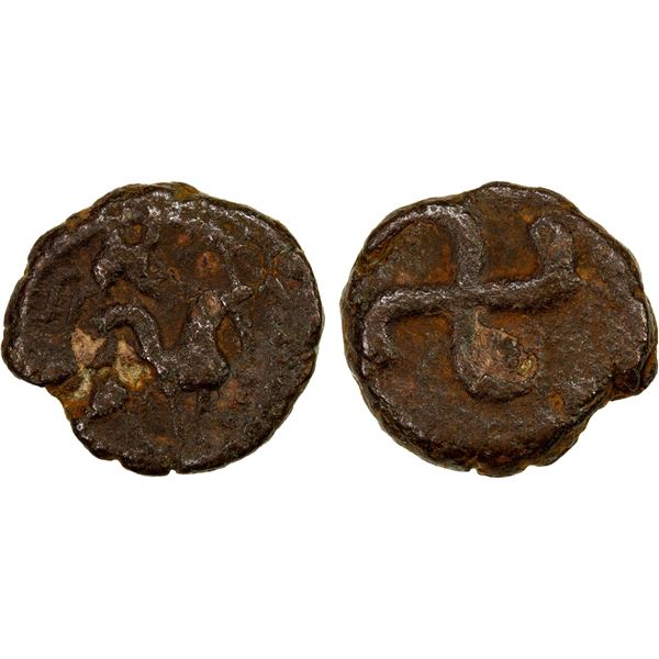 CHORESMIA: Wazamar, AE unit (1.77g), early 4th century AD, VF
