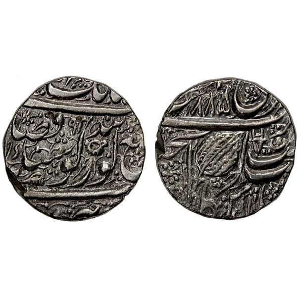 SIKH EMPIRE: AR nanakshahi rupee (11.90g), Amritsar, VS[18]94, EF