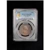 Image 2 : GREAT BRITAIN: George III, 1760-1820, AE halfpenny, 1799, PCGS MS63 BN