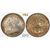 Image 1 : GREAT BRITAIN: Victoria, 1837-1901, AR florin, 1901, PCGS MS64