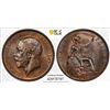 Image 1 : GREAT BRITAIN: George V, 1910-1936, AE penny, 1911, PCGS MS65 BN