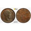 Image 1 : IRAQ: Faisal I, 1921-1933, AE 2 fils, 1933/AH1352, PCGS MS64 BN