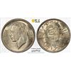 Image 1 : IRAQ: Ghazi I, 1933-1939, AR 50 fils, 1938/AH1357, PCGS MS63