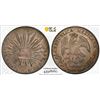 Image 1 : MEXICO: Republic, AR 8 reales, 1876-Pi, PCGS AU55