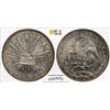 Image 1 : MEXICO: Republic, AR 8 reales, 1892-Mo, PCGS UNC Details