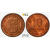 Image 1 : MOZAMBIQUE: Portuguese Colony, AE 10 centavos, 1936, PCGS MS64 RD