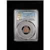 Image 2 : SPAIN: Isabel II, 1833-1868, AE ½ centimo de escudo, Barcelona, 1868, PCGS MS64 BN