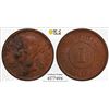 Image 1 : STRAITS SETTLEMENTS: Victoria, 1867-1901, AE cent, 1888, PCGS UNC Details