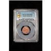 Image 2 : STRAITS SETTLEMENTS: George V, 1910-1936, ¼ cent, 1916, PCGS MS63 RB
