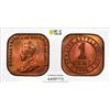 Image 1 : STRAITS SETTLEMENTS: George V, 1910-1935, cent, 1926, PCGS MS64 RB