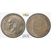 Image 1 : VENEZUELA: Republic, AR 25 centimos, 1911, PCGS UNC Details