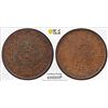 Image 1 : CHINA: AE 20 cash, Central Mint, Tientsin, CD1909, PCGS AU58