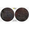 Image 1 : UIGHURISTAN: AE 20 cash, Kashgar, AH1352, PCGS EF details